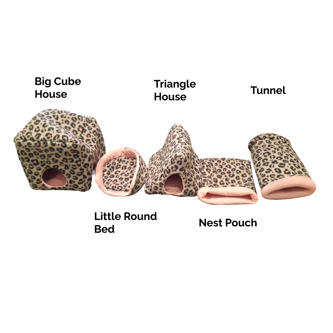 5 Piece Cosy Haven Pet Retreat Floor Cage Set