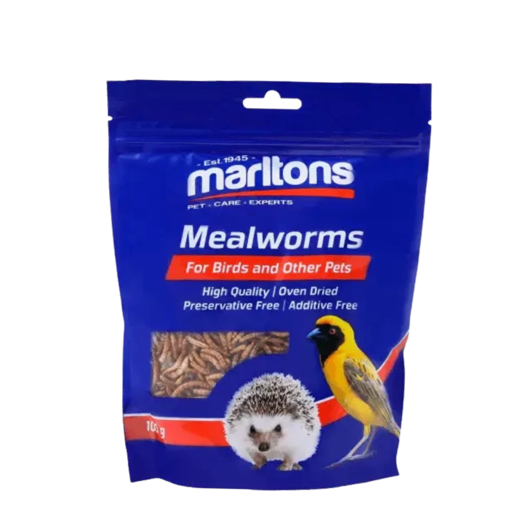 Marltons Dried Mealworms 100g