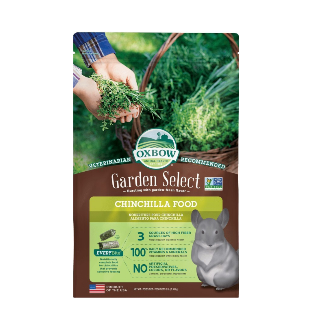 Oxbow Garden Select Chinchilla Food - 1.36kg