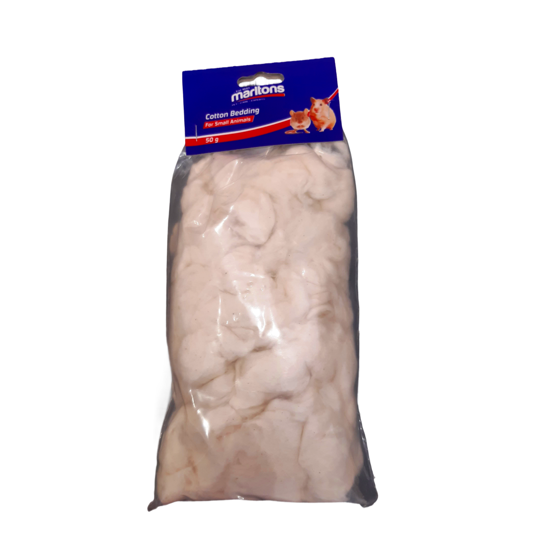 Marltons Cotton Bedding for Small Animals 50g