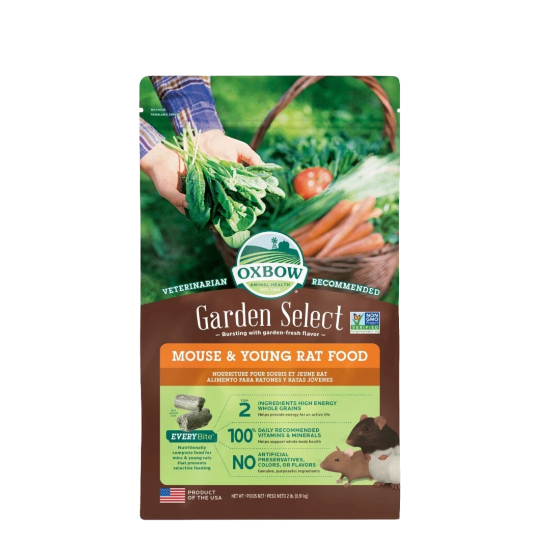 Oxbow Garden Select Mouse & Young Rat Food - 0.91kg