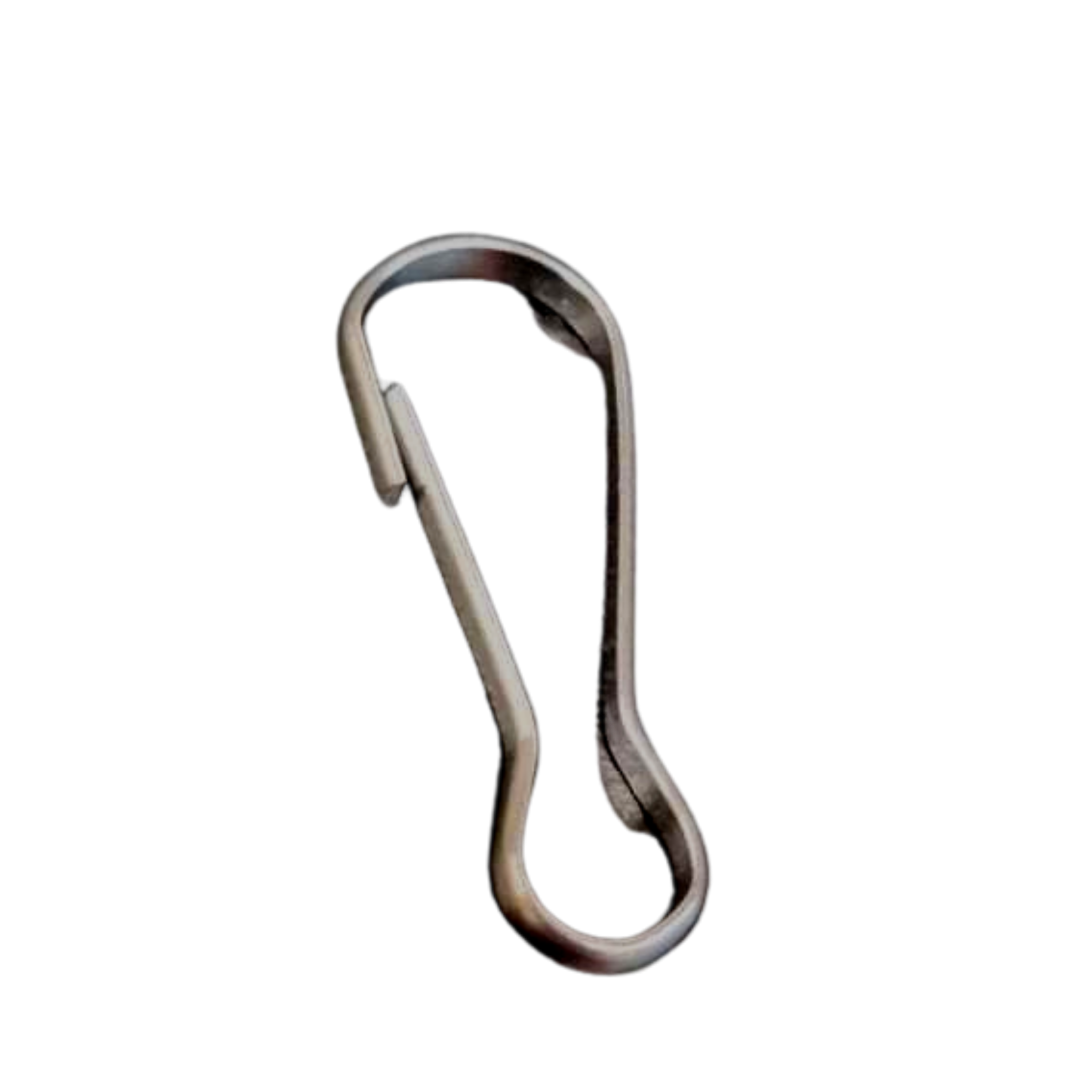 Stainless Steel Snap Parrot  Clips - 25mm and 32mm (6 in a Pack)