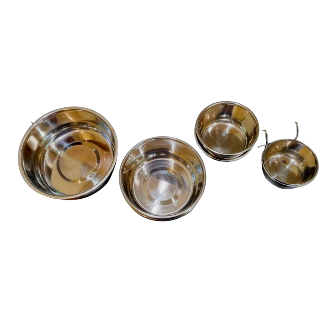 Stainless Steel Coop Cup with Hook Holder
