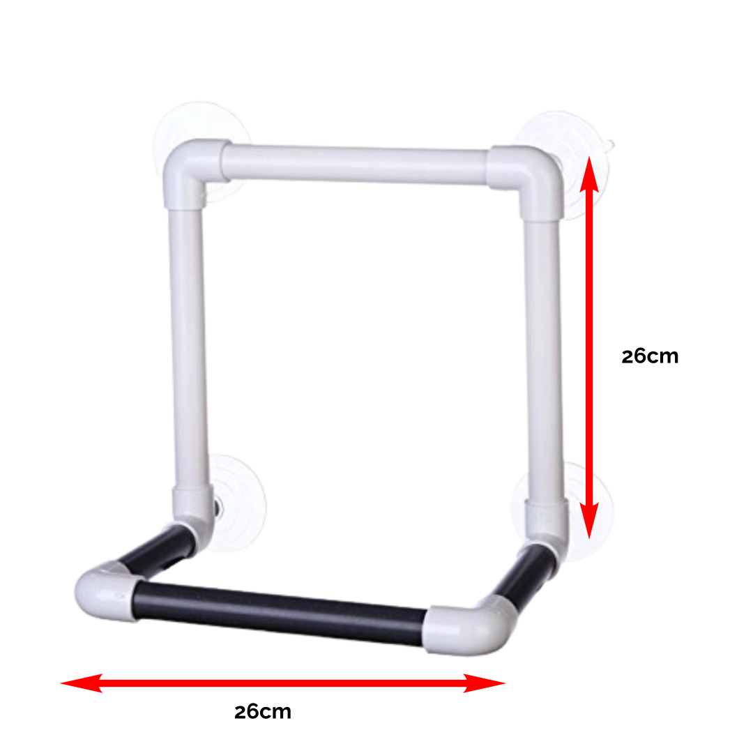 Square Shower and Window Perch
