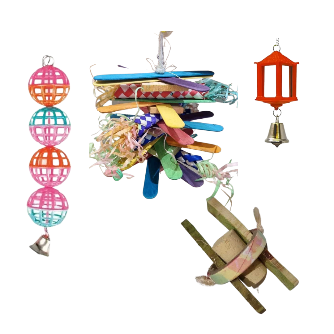 Small Bird Four Toy Combo Set 4