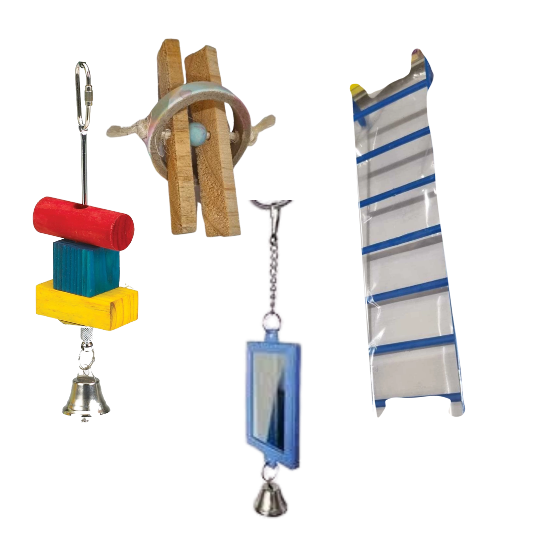Small Bird Four Toy Combo Set 1