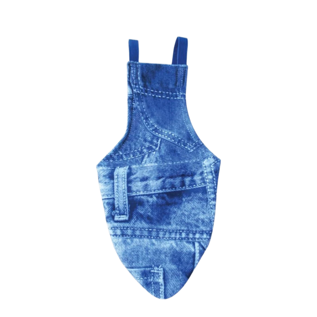 Avian Fashions Blue Jean Baby Flightsuit (Extra Large - Size 12)
