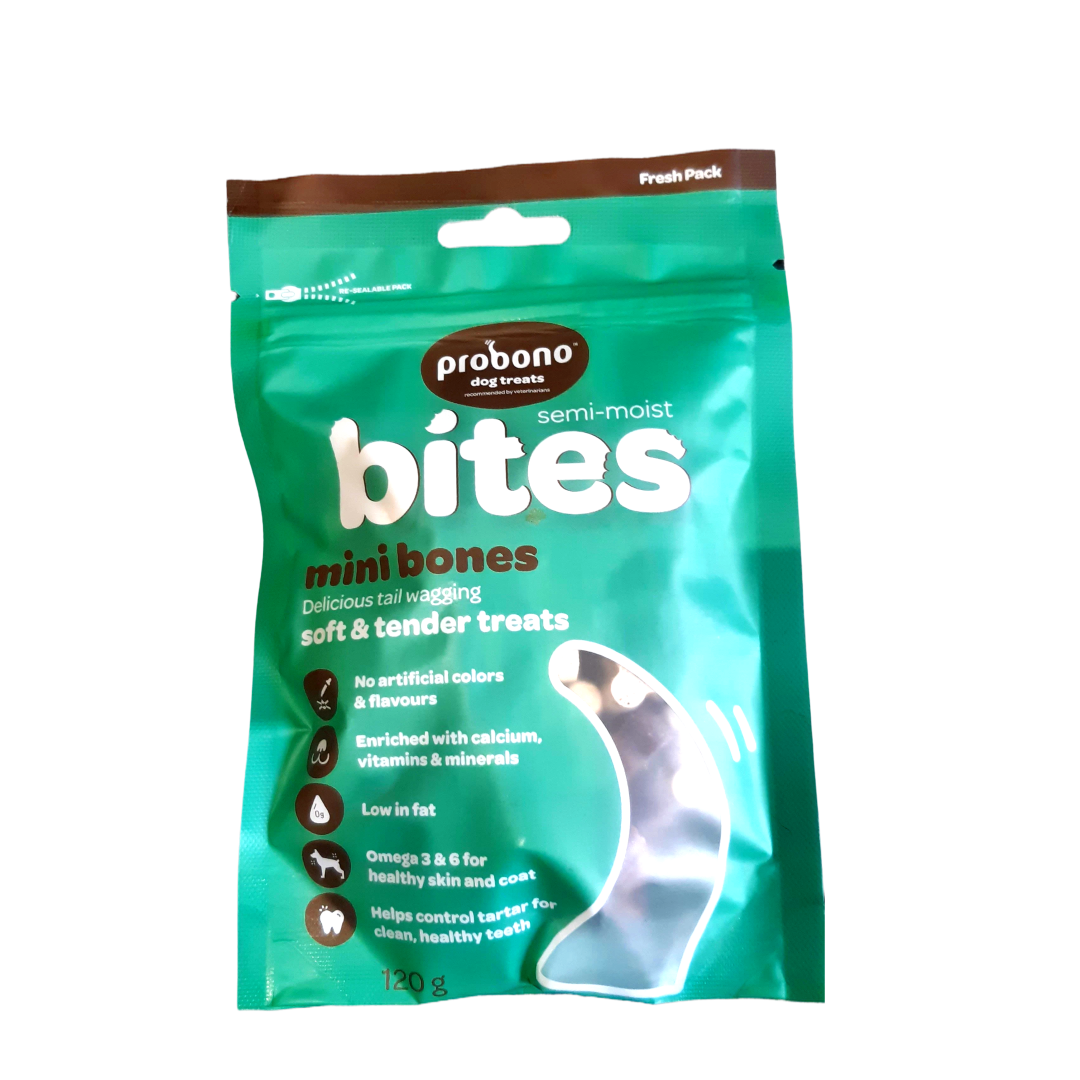 Probono Semi Moist 120g Resealable Pouches