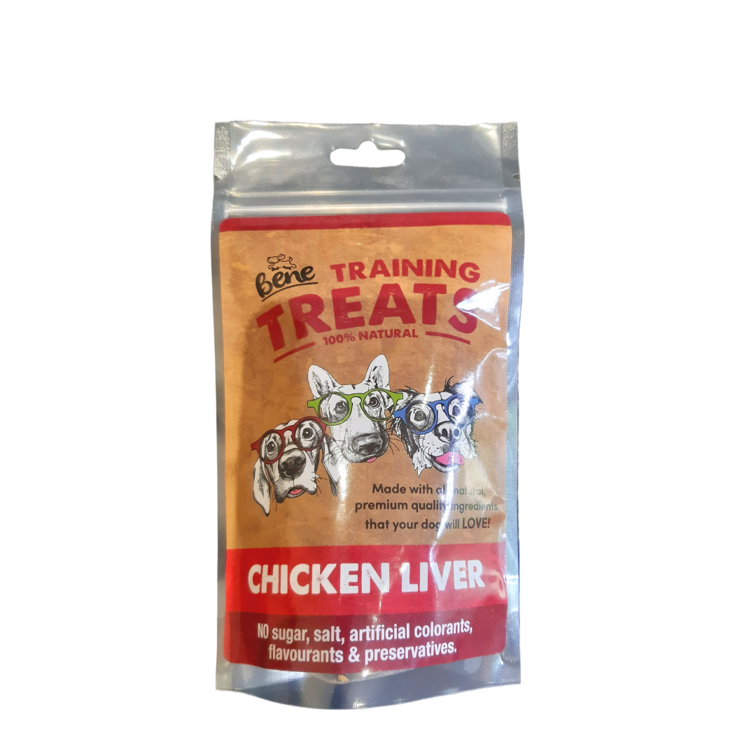 Bene Natural Dog Training Treats 80g - Chicken Liver