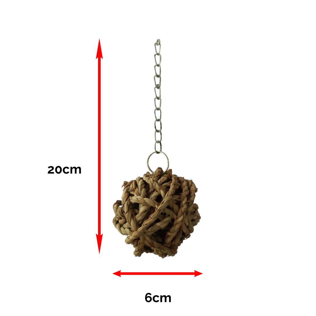 The Dangling Rattan Ball