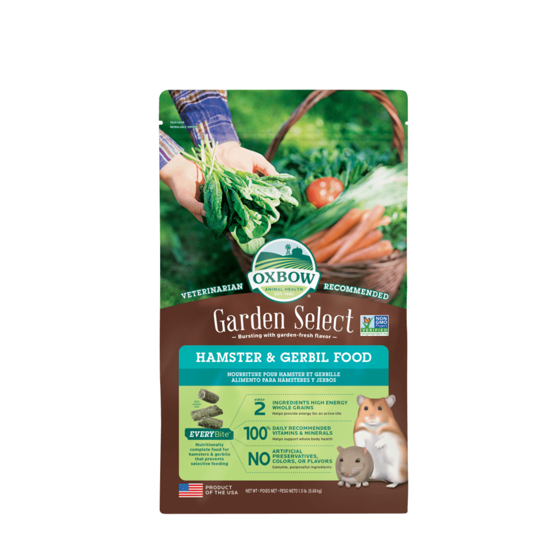 Oxbow Garden Select Hamster & Gerbil Food - 680g