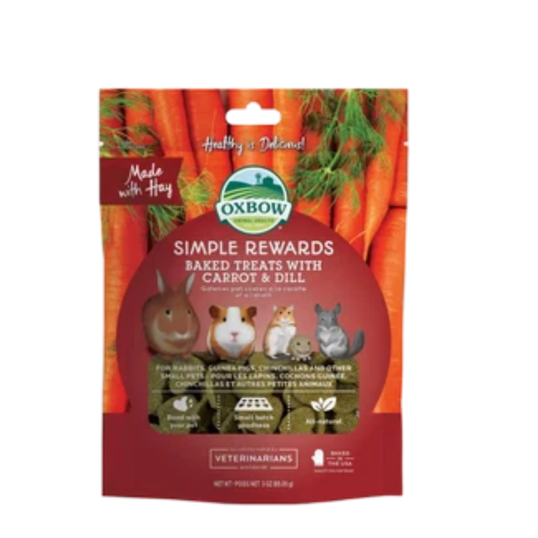 Oxbow Simple Rewards Baked Carrot & Dill - 85g