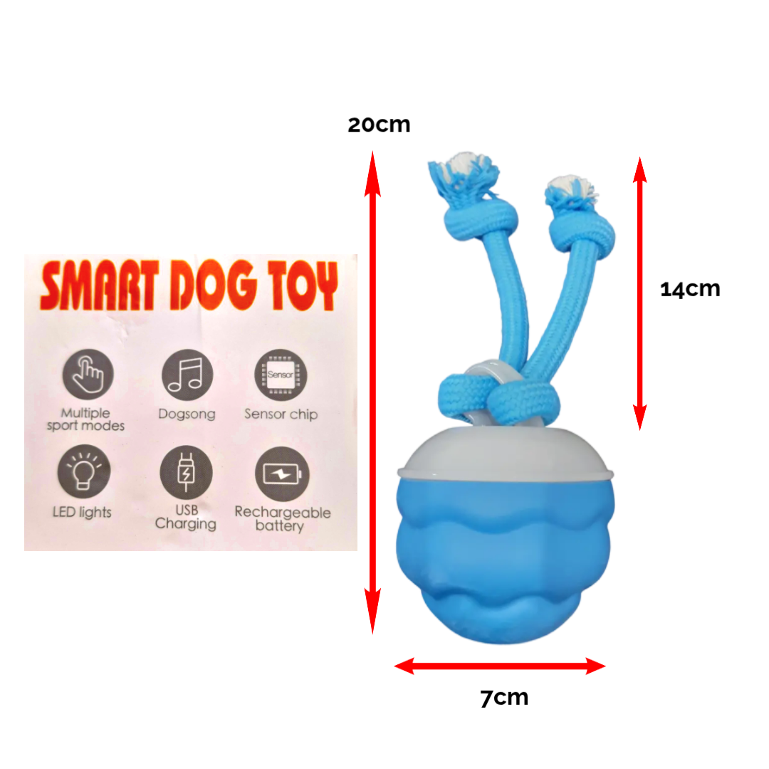 Rechargeable Interactive Automatic Rolling Dog Ball