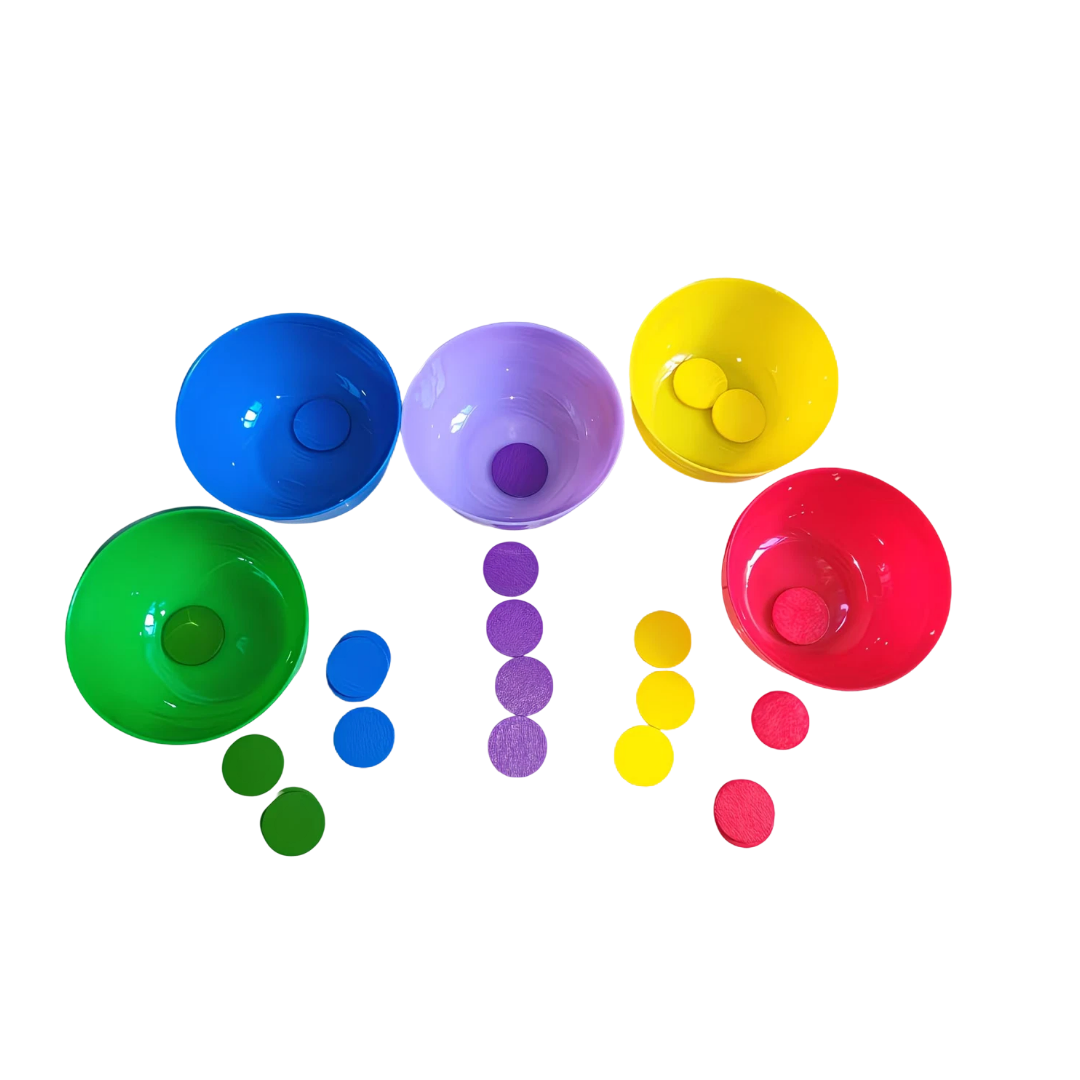 Colourful Parrot Sorting Intelligence Toy