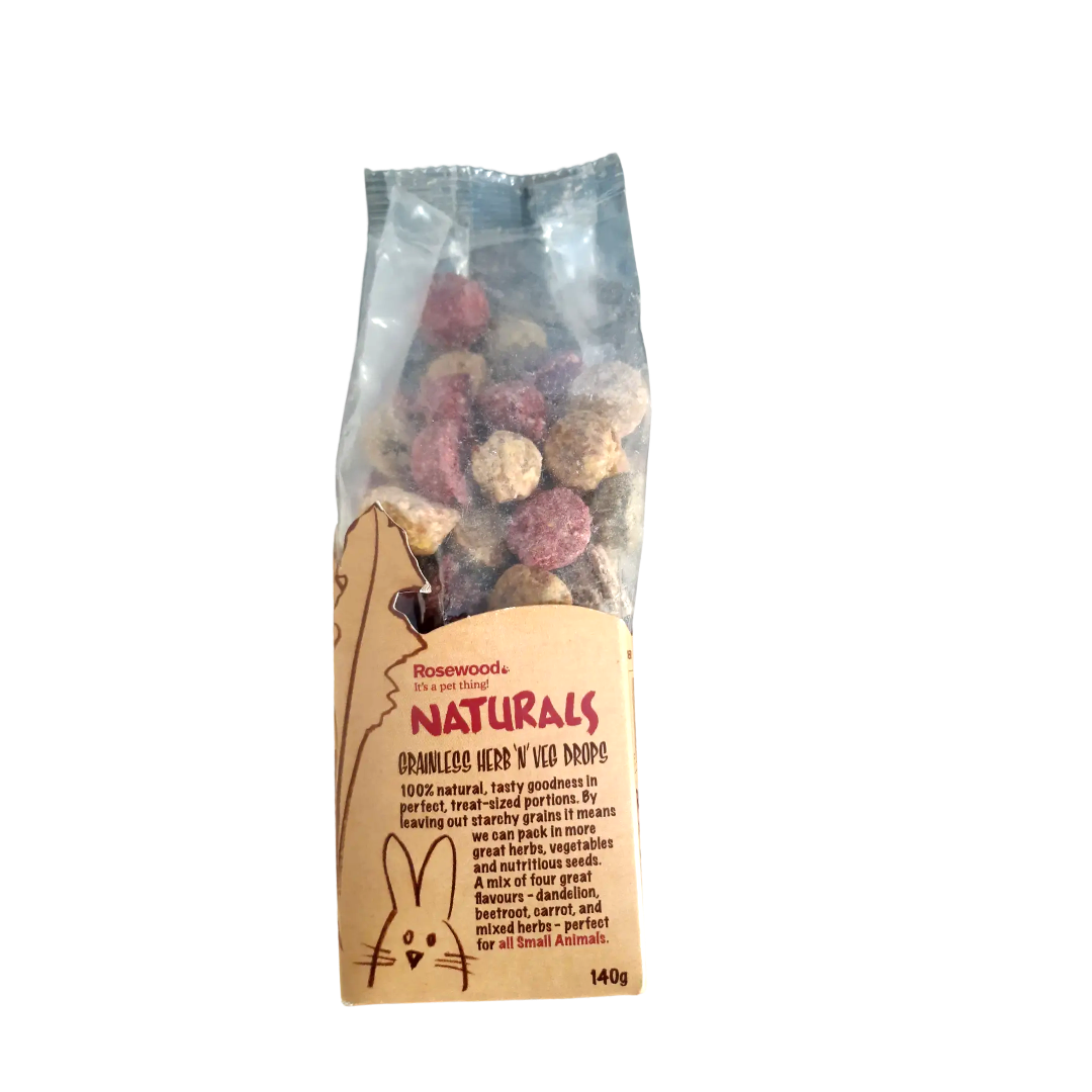 Naturals Grainless Herb &lsquo;n&rsquo; Veg Drops 140g