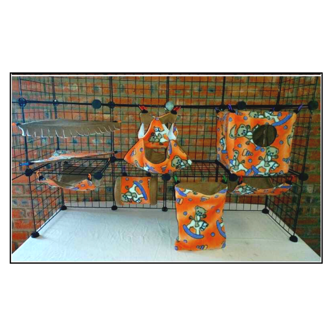 Cosy Haven 8 Piece Hanging Fleece Set