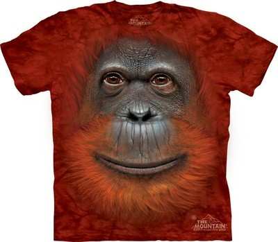 Orangutang Face T Shirt - 2XL