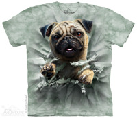 Breakthrough Pug Face T Shirt - Medium