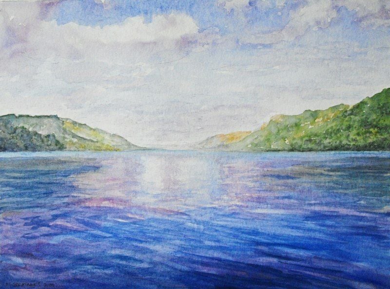 View Of Ullswater, The Lake District