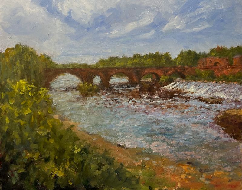 Bridge Over The River Dee At Chester
