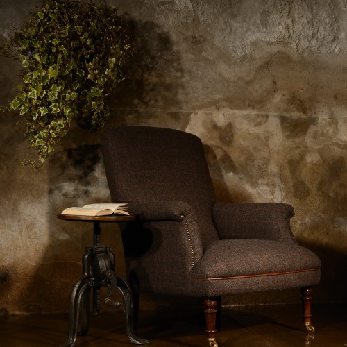 Harris Tweed Dalmore Standard High Back Chair - Fabric
