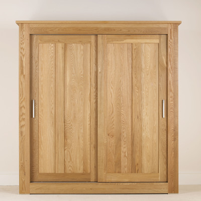 Quercus 1.8 Sliding Door All Hanging Wardrobe