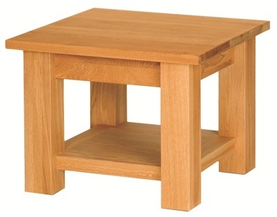 Quercus 2-2 Straight Leg Coffee Table with Shelf