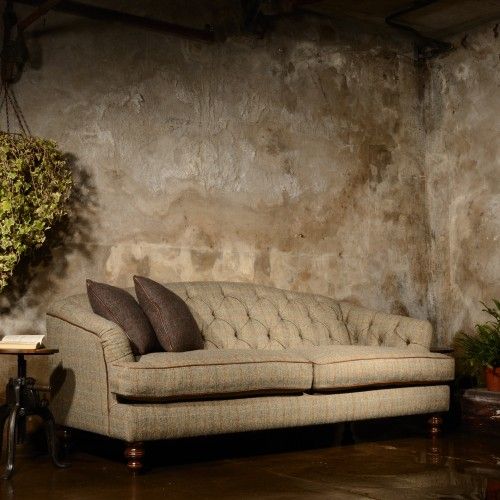 Harris Tweed Dalmore Midi Sofa A - Fabric