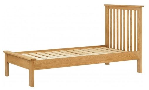 Purbeck Oak 3' Single Bed