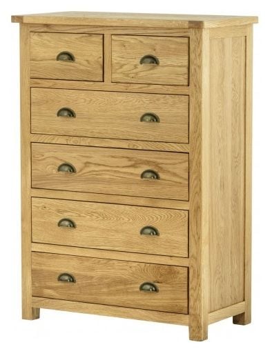 Purbeck Oak 2 Over 4 Chest