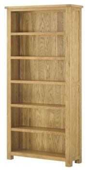 Purbeck Oak Bookcase - Large
