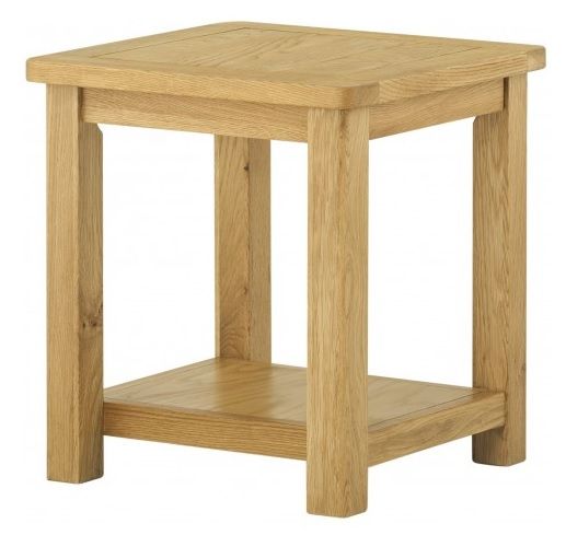 Purbeck Oak Lamp Table