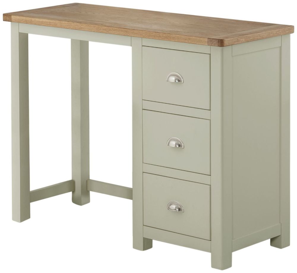 Purbeck Painted Dressing Table - Pebble