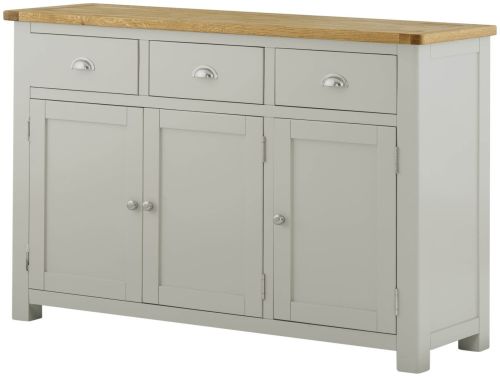 Purbeck Painted 3 Door Sideboard