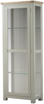 Purbeck Painted Glazed Display Cabinet