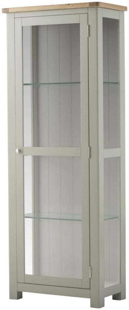 Purbeck Painted Glazed Display Cabinet
