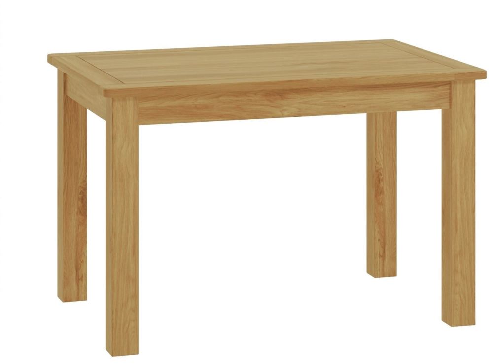 Purbeck Oak Fixed Top Dining Table