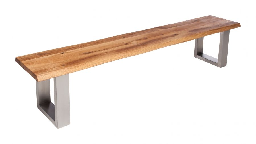 Urban Oak Bench No Back