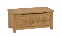 Purbeck Oak Blanket Box - Toys