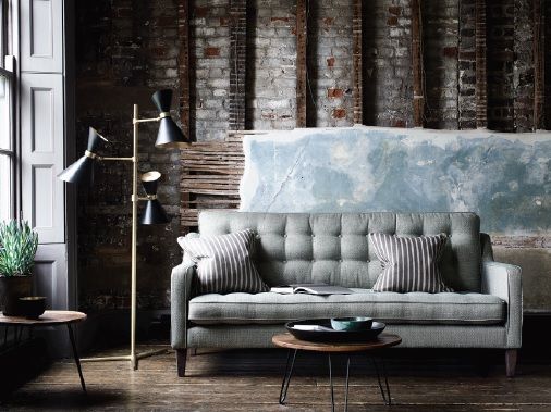 Salcome Medium Sofa - Fabric