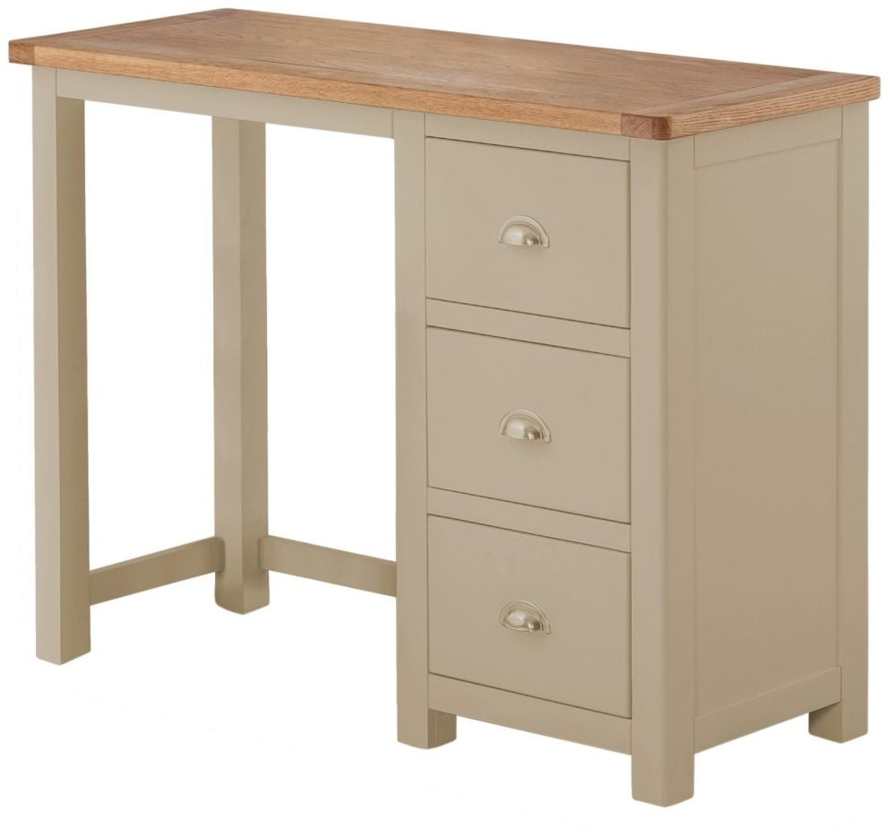 Purbeck Painted Dressing Table - Stone