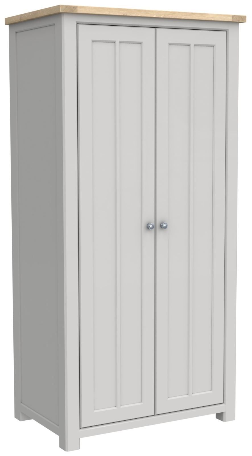 Brittany Oak 2 Door All Hanging Wardrobe