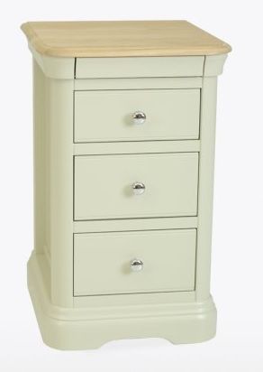 Cromwell 3 Drawer Bedside