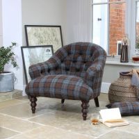 Harris Tweed Aberlour Chair