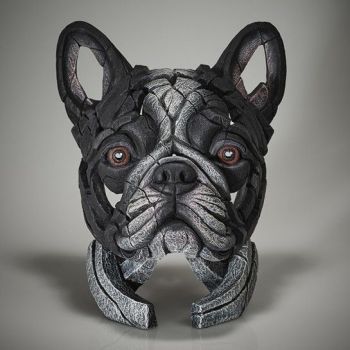 French Bulldog Bust (Pied)