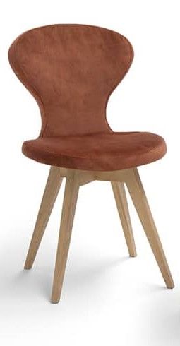 Spin R LEATHER Dining Chair