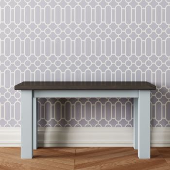New Forest Painted Dining Bench for 6ft. Table - Straight Legs