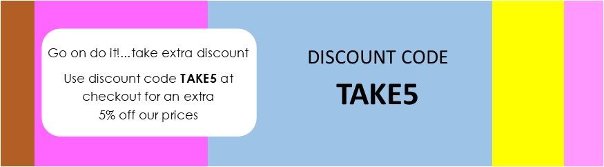 take 5 discount banner