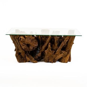 Teak Root coffee table-rectangular.