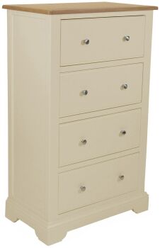 Cotswold 4 Drawer Tall Chest